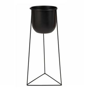 Support de pot de fleurs en métal noir de qualité supérieure, tendance et moderne, pour la maison, la cuisine, les fêtes, taille et forme personnalisables - Product Image 5