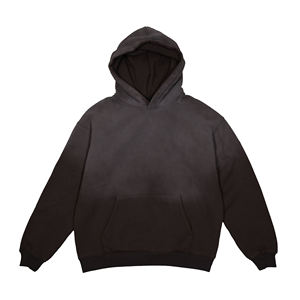 <b>Men's</b> Trend Sun Fade Tie-dye Oversized Hoodie 2026 Design Premium Washed <b>Pullover</b> Fashion Street Style - Product Image 1