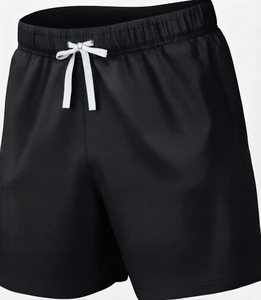 Shorts de course pour hommes à marque privée, respirants, écologiques, style vintage, décontractés, séchage rapide, légers, pour la gym, l'entraînement, avec cordon de serrage - Product Image 1