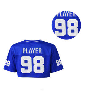 Camiseta Deportiva Corta Transpirable para Mujer, Malla de Poliéster, Estilo Urbano, Personalizable con Número, Suministro OEM - Product Image 3