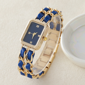 1463 Factory 6pcs Jewelry Set Women's Watch Luxury Women's Watch Set and Fashionable Square Jewelry Set - Product Image 4