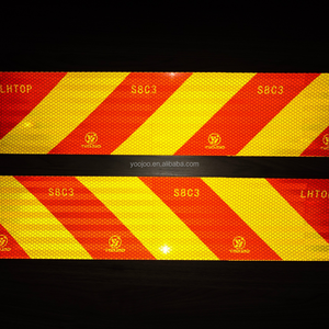 Hoge Zichtbaarheid Voertuig Achter Opvallende Markering <span class=keywords><strong>3M</strong></span> Reflecterende Sticker Tape Voor Truck Trailer - Product Image 6