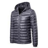 Vestes matelassées unisexes d'hiver chaudes, imperméables, coupe-vent, respirantes, à capuche, fermeture éclair, design réversible, rembourrage en coton, décontractées