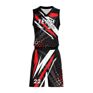 Uniforme de Baloncesto Transpirable de Alta Calidad con Logotipo Personalizado y Tela Transpirable, Precio al por Mayor, Mejor Oferta, Uniforme para Hombre - Product Image 2