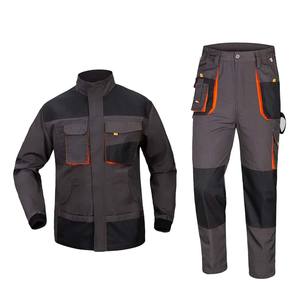 Vêtements de travail d'hiver personnalisés, uniforme du personnel, impression d'un logo, tissu de couleur contrastée, vestes softshell coupe-vent - Product Image 4