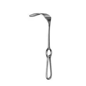 เครื่องมือผ่าตัด Kocher Langenbeck Retractor ขนาด 21 ซม. ใบมีด 40x15 มม. ทำจากเหล็กกล้าไร้สนิม ใช้งานด้วยมือ นำกลับมาใช้ใหม่ได้ ได้รับการรับรองมาตรฐาน CE ISO13485 จำหน่ายแบบขายส่ง - Product Image 3