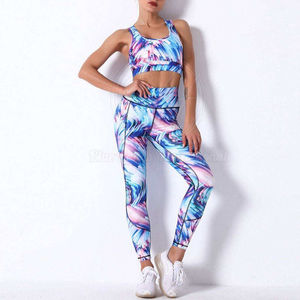 Comfortable sports fashion designed for movement intensive exercise and yoga women yoga set - Product Image 5
