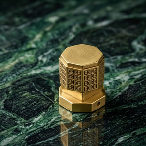 Premium Modern Geometric Door Knob | Stainless Steel Mortise <b>Handle</b> Set PVD Gold Rose Gold Graphite Black Finish Designer Door - Product Image 4