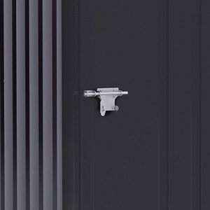 Casa degli attrezzi per la conservazione del giardino all'aperto in acciaio zincato per le esigenze di stoccaggio all'aperto - Product Image 6