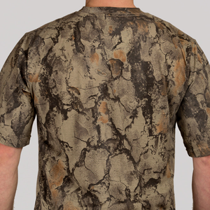 T-shirt tactique unisexe imperméable pour la chasse estivale avec motif de feuilles 3D pour les sports de plein air et la randonnée - Product Image 6