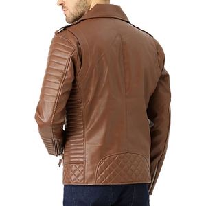 Chaqueta de Cuero Transpirable y Resistente al Viento para Invierno, Chaqueta de Cuero Personalizada a la Moda para Hombre, Chaqueta de Cuero PU, Chaqueta con el Mejor Diseño - Product Image 5