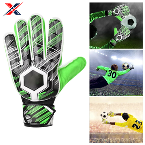 Guantes de Portero de Fútbol de Cuero de Alta Calidad - Uso Profesional en Exteriores para Niños y Adultos Unisex - Product Image 3
