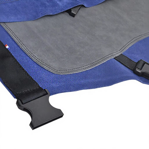 Protège-jambes de fermeur en daim de vachette personnalisé, réglable, robuste, pour le soin des sabots et la protection des jambes des chevaux - Product Image 4