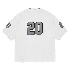 Camiseta gráfica de manga corta con logo impreso personalizado, estilo boxy fit para fútbol y baloncesto, para hombre, moda urbana. - Product Image 6