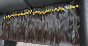 Extensions de cheveux de bébé vietnamiens vierges de haute qualité à 100% prix de gros, cheveux humains en vrac - Product Image 4
