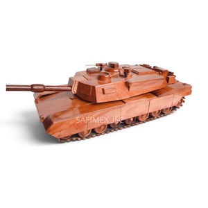 Modelo de Vehículo de Madera Sólida a Escala: Auto/Moto/Tanque/Tren/Auto de Carreras, Tamaño Mediano, Fabricante de Vietnam, Exportación Directa - Product Image 3