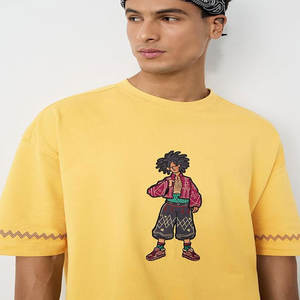 Custom Oversized <b>Retro</b> Style Vintage Football T-<b>Shirt</b> for <b>Men</b> Quick Drying Breathable Top High Automated Cutting Blank Team Name - Product Image 1