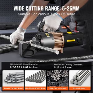 Tagliabarre Elettrico Idraulico Portatile ad Alta Potenza 2000W, Taglio in 3,5 Secondi # Componente Motore Principale Nuovo per Barre d'Armatura da 8, 4, 25mm - Product Image 4