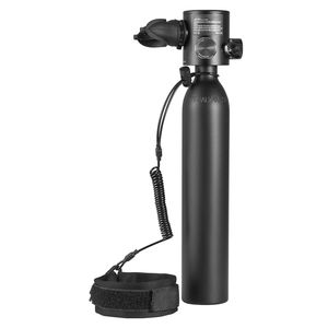 Bombola d'Aria per Immersioni 0.5L, Serbatoio Portatile per Subacquea 5-10 Min. Supporto Respiratorio per Immersioni, Profondità 32,81 Piedi, Tempo di Immersione 5-10 Minuti - Product Image 3