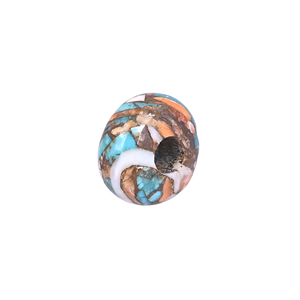Cuentas de Turquesa Color Ostra de 14x8x4.5mm, Piedra Preciosa Natural para la Elaboración de Joyería - Product Image 4