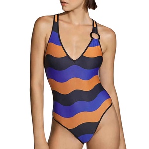 Traje Deportivo de Una Pieza para Mujer, Ligero, Ecológico, con Estampado por Sublimación, Control de Abdomen, Secado Rápido - Product Image 1