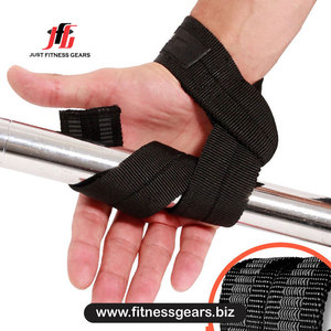 Support de poignet réglable avec fermeture auto-agrippante antidérapant pour musculation et entraînement de force unisexe rouge - Product Image 2