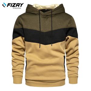 Échantillon gratuit OEM Ensemble sweat à capuche pluvier à manches longues pour hommes 50% coton 50% polyester Sweat-shirt imprimé d'hiver de grande taille Vente en gros - Product Image 2