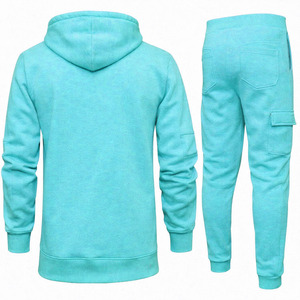 Chándal de Invierno para Hombre, Estilo Lujoso, Talla Grande, con Capucha y Cordón Ajustable, de Algodón Transpirable y Forro Polar Ligero - Product Image 4