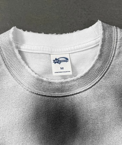 T-shirt en coton surdimensionné vintage personnalisé pour homme, style streetwear, lavage à l'acide, pour un usage quotidien - Product Image 5
