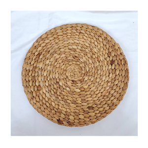 Set de table en jacinthe d'eau vietnamienne durable, tissé à la main, en herbe naturelle, pour tables de salle à manger, restaurants et traiteurs - Product Image 2
