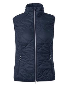 Conception personnalisée Fourniture directe par l'usine à bas prix Gilet bouffant professionnel pour femme Slim Fit Gilet matelassé équestre - Product Image 1