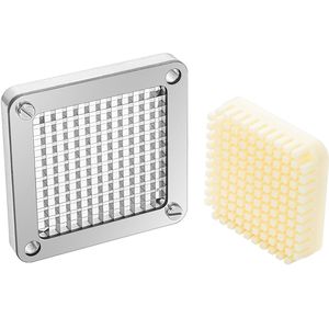 Set di Lame di Ricambio da 1/4 di Pollice con 6 Coltelli Extra in Acciaio Inossidabile, Parti per Tritatutto, 3 Pezzi per Robot da Cucina Francese - Product Image 5