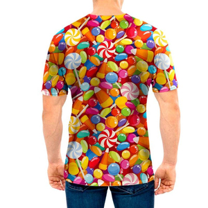 Servicio OEM, Camisetas Sublimadas Transpirables para Hombre, Camisetas Sublimadas Cómodas de Alta Calidad para Hombre, Camisetas con Diseño Personalizado - Product Image 4