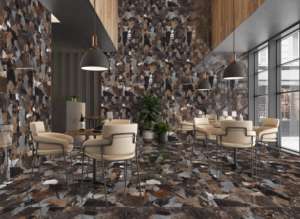 กระเบื้องพอร์ซเลนเคลือบเงาคริสตัล ขนาด 800x1600 1200x1800 750x1500 มม. พัฒนาขึ้นเพื่อพื้นที่ร่วมสมัยที่ต้องการความสว่างและความเรียบเนียน - Product Image 4