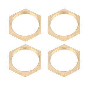 Écrou hexagonal conique autobloquant en laiton poli, tout métal, pour applications médicales, à rotation à droite, vente en gros d'usine à prix abordable - Product Image 4