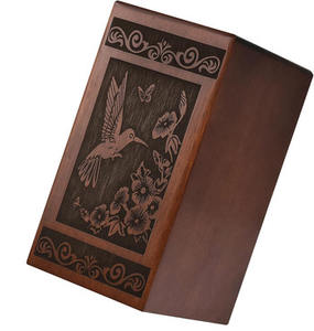 Urnas de Cremación de Madera Modernas de Estilo Americano Hechas a Mano, Más Vendidas, para Entierro Funerario, para Hombres y Mujeres Adultos - Product Image 2