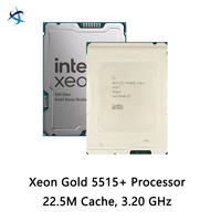 Gold 5515+ 8 Core 16 Thread 3.2GHz 22.5MB Cache 165W LGA4677 DDR5 Dual Socket Server CPU