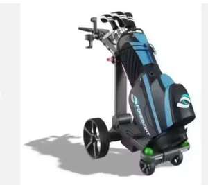 BEST SELLER Original 36-Hole Remote Control Electric Trolley Cart <b>Flat</b> Golf Trolley with Lithium <b>Battery</b> 3 Wheels - Product Image 2