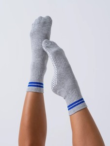 Non Slip Yoga Pilates Running dance Sports <b>Socks</b> White Ankle <b>Length</b> Anti Slip Dot Pattern Cotton Nylon spandex Knitted Adult - Product Image 5
