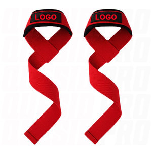 New Design Best Selling Premium Weight Lifting Gym Wrist <b>Straps</b> With Custom Logo Heavy Duty Wrist Supports <b>Straps</b> for Powerlifti - Product Image 1