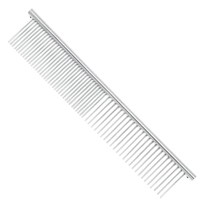 Peigne à poils pour animaux de compagnie 19 cm en acier inoxydable de haute qualité pour chiens et chats, élimine les poils lâches, nouveau design dernier cri - Product Image 2