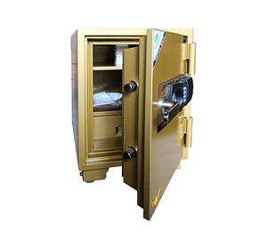 Caja Fuerte de Acero Inoxidable Resistente al Fuego y al Agua HOSHANG HS-59E con Desbloqueo por Huella Dactilar/Llave/Contraseña, Diseño Ecológico y Duradero - Product Image 5