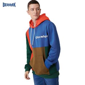 Bomlook — chemisier décontracté à manches longues pour hommes, tenue urbaine, à col rond, avec cordon de serrage, de haute qualité, sweat-shirt Simple, de tous les jours, collection 2021 - Product Image 2