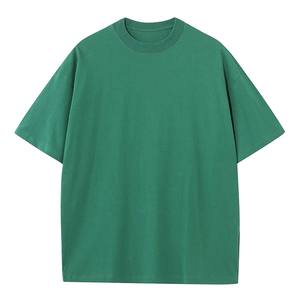 เสื้อยืดคอกลมแขนสั้นสีดำสำหรับผู้ชาย ทรงโอเวอร์ไซส์ ล้างสีแบบแอซิด พิมพ์ลายตัวอักษร ผ้าฝ้าย 100% ระบายอากาศได้ดี สวมใส่สบาย - Product Image 5