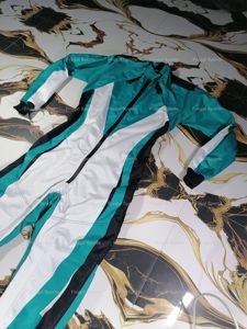 Combinaison de saut en parachute Sky Glide Pro Color Blocked pour adulte, en spandex et polyester, respirante, confortable, avec fermeture éclair sur le devant - Product Image 4