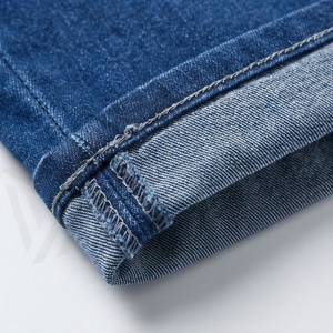 Shorts de Mezclilla de Algodón a la Moda para Mujer, Cintura Media, Corte Recto, Transpirables, Color Personalizado, Ropa de Verano Informal - Product Image 6