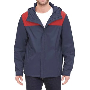 เสื้อแจ็คเก็ตกันลมผู้ชายสั่งทำขายส่งจากโรงงาน ผลิตจากโพลีเอสเตอร์ 100% เป็นมิตรกับสิ่งแวดล้อม แบบสองด้าน กันน้ำ กันลม พิมพ์ลาย ซิป - Product Image 1