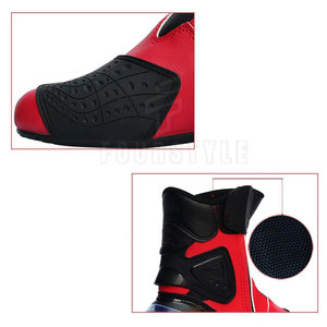 Zapatos de moto duraderos para hombre, calzado de conducción con suela resistente, ajuste cómodo para viajes de larga distancia en motocicleta - Product Image 2