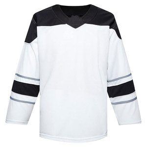 Tenue de hockey sur glace personnalisable : Maillot et pantalon athlétiques respirants à séchage rapide avec détails du joueur, légers et sur mesure - Product Image 1