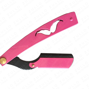 Navaja de Afeitar Profesional de Acero Inoxidable de Primera Calidad, Herramienta de Afeitado para Barberos, Color Personalizado y Marca Privada - Product Image 4